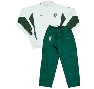 Brazil 2002 World Cup Tracksuit (THE REAL TING) Medium